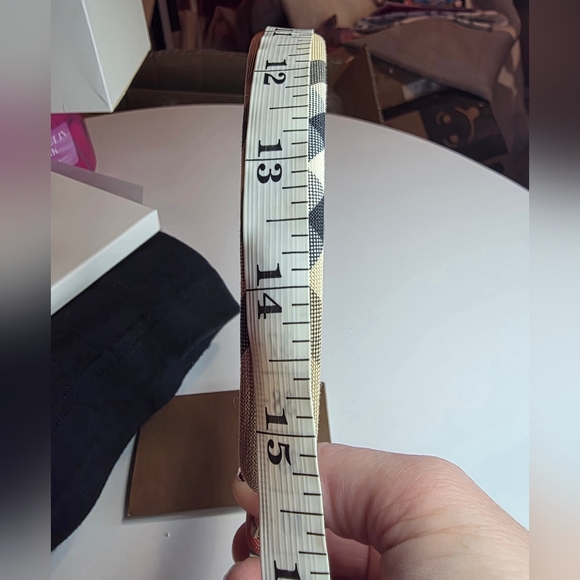 NWOT Burberry Novacheck Canvas Headband! - Picture 7 of 9